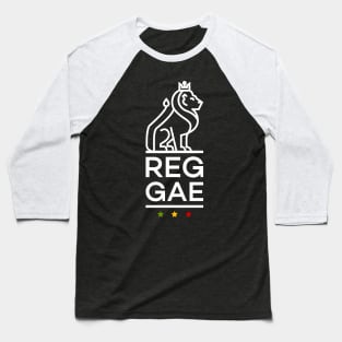 Reggae Lion Baseball T-Shirt